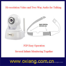 Monitor de bebê de vídeo digital WiFi com visão noturna